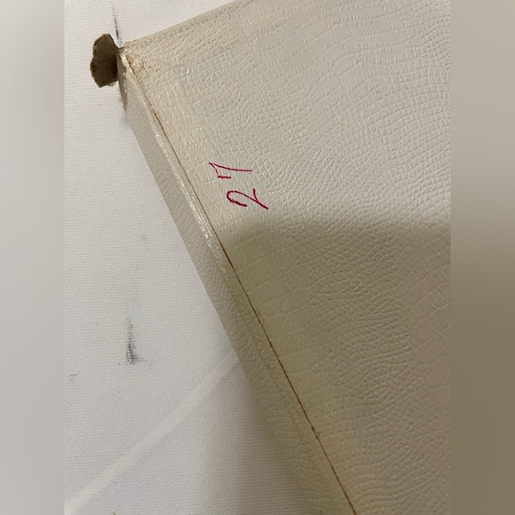 Vintage New in box Irish Linen lot of 5 pure 100% liner - Picture 6 of 7